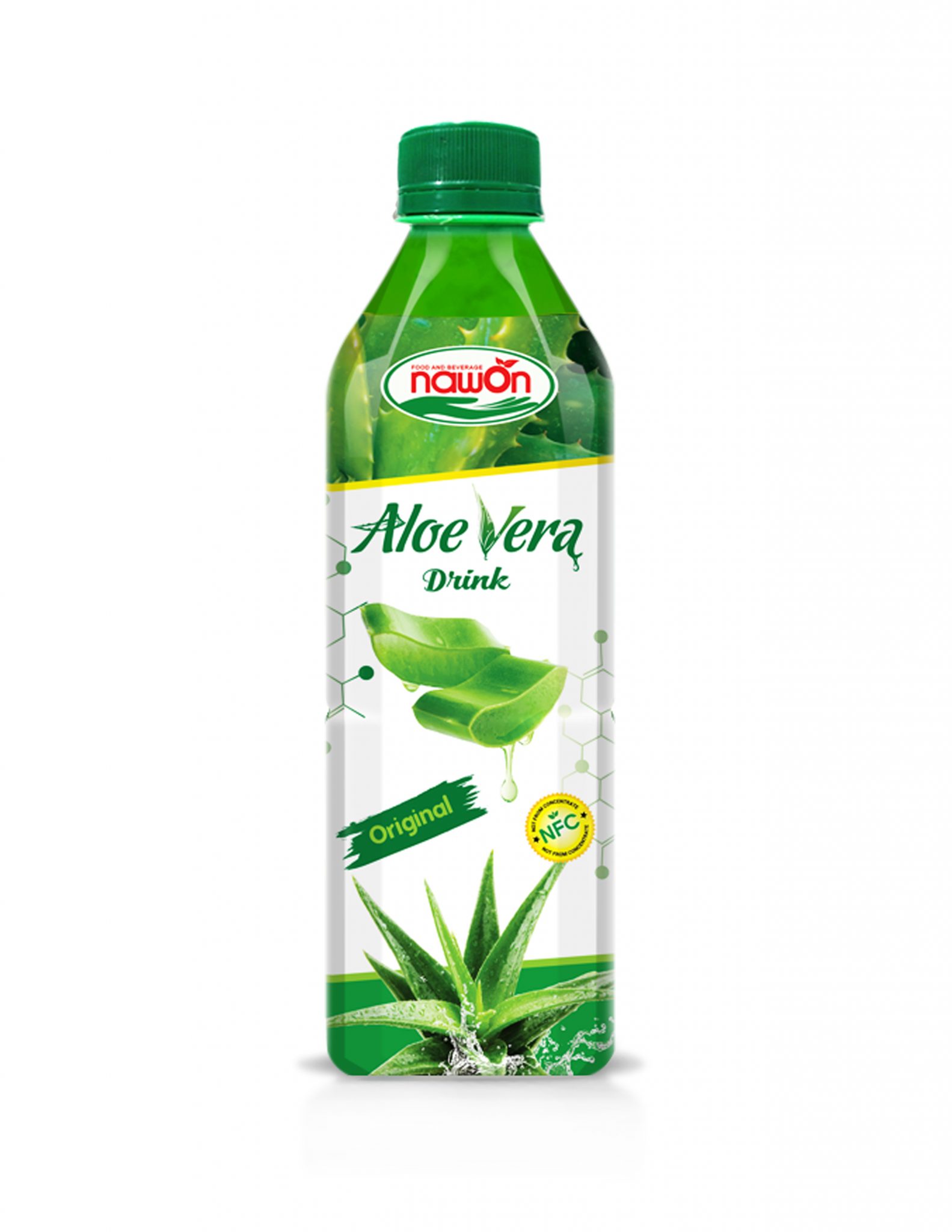 Nfc Nawon Ml Aloe Vera Drink Original Flavor Packing Bottles