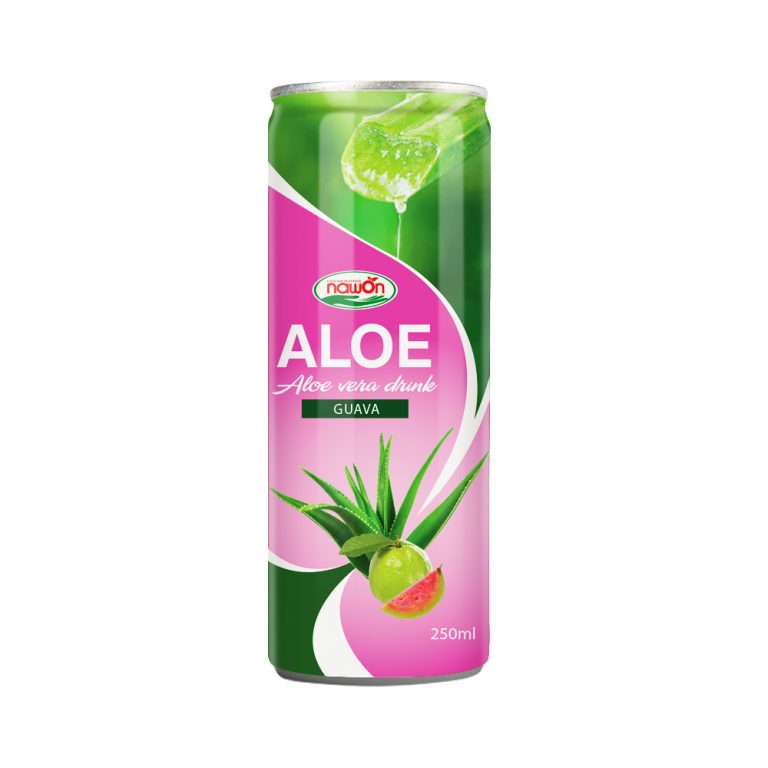 250ml NAWON Original Aloe Vera Drink with Guava flavour 1
