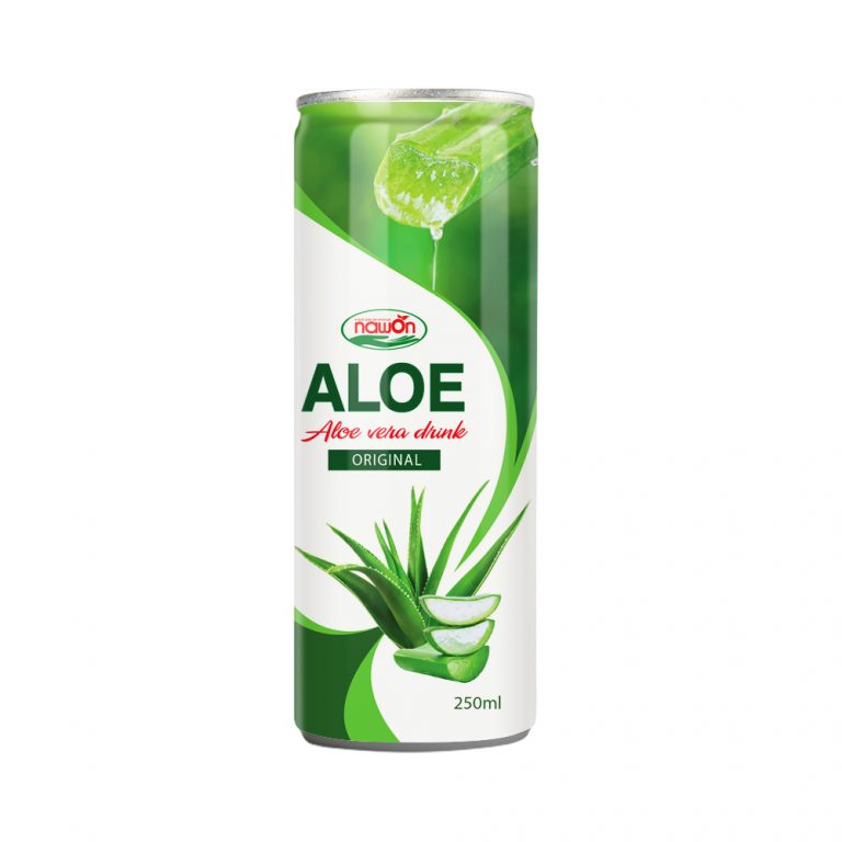 250ml NAWON Original Aloe Vera Drink with grape flavour 1