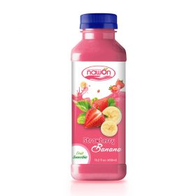 15.2 fl oz NAWON Bottle Fruit Smoothie Strawberry with Banana