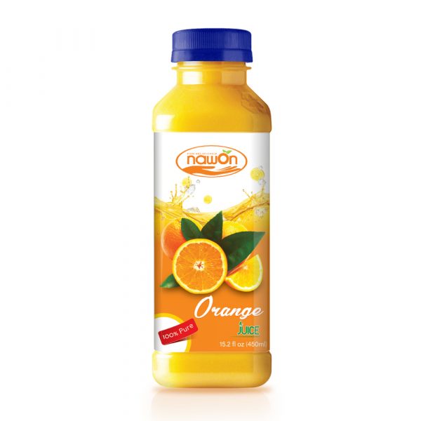 15.2 fl oz NAWON Bottle Orange Juice