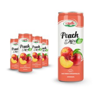 can 250ml 8 46 fl oz nfc 100 pure peach juice drink with natural freshness (2)