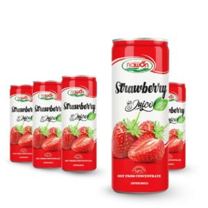 can 250ml 8 46 fl oz refreshing nfc strawberry juice drink with natural taste (3)