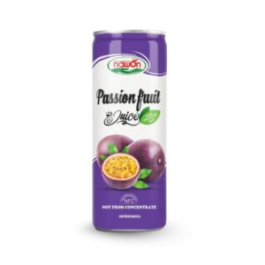Can 250ml 8 46 fl oz refreshing nfc tropical passion fruit juice drink with natural taste (1)