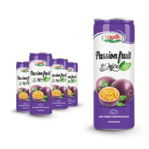 can 250ml 8 46 fl oz refreshing nfc tropical passion fruit juice drink with natural taste (2)