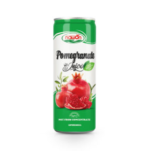 Can 250ml nfc pomegranate juice drink