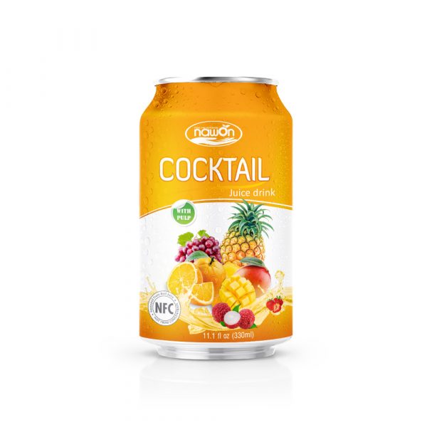 11.1 fl oz NAWON Cocktail Juice Drink with pulp