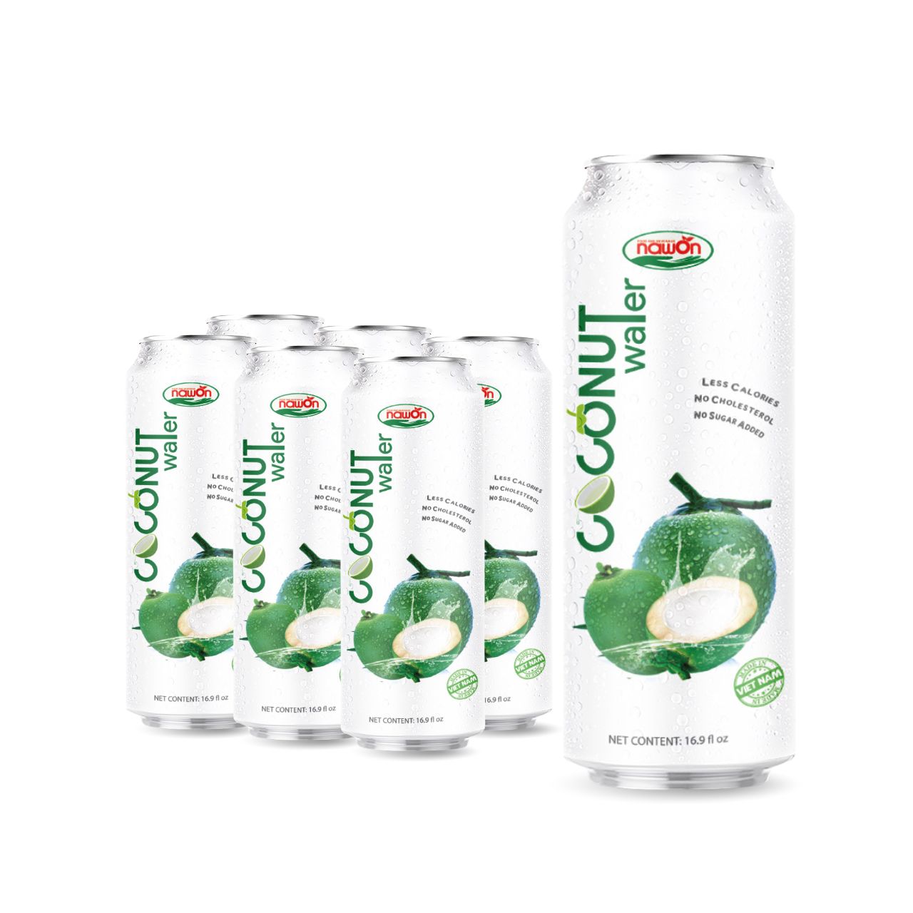 16 9 fl oz nawon original pure coconut water