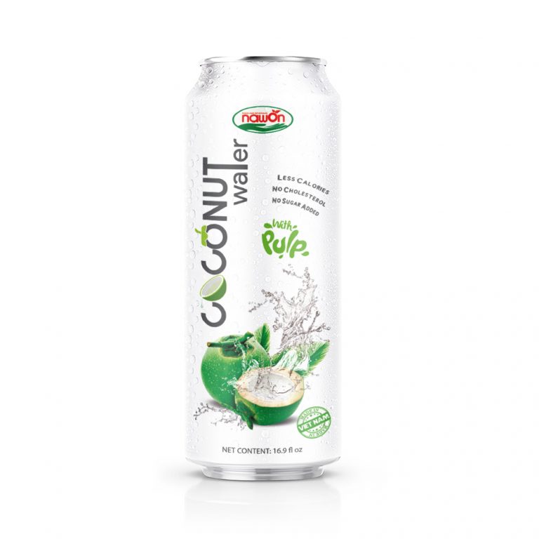 16.9 fl oz NAWON Original Pure Coconut water with pulp
