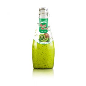 290ml Nawon Bottle Basil Seed Drink with Kiwi