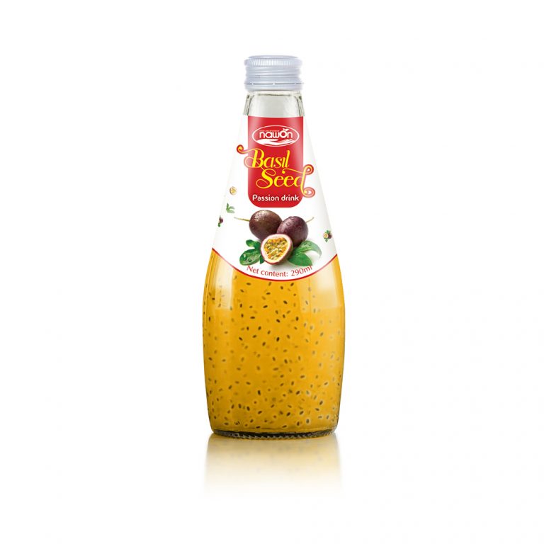290ml NAWON Bottle Basil seed drink with Passion
