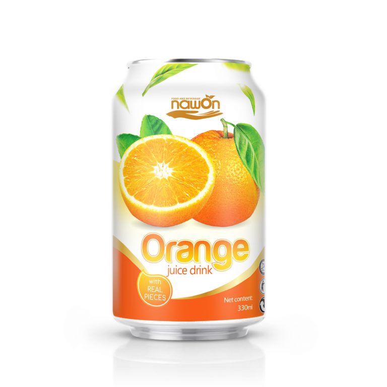 330ml NAWON Real Orange Juice Drink with pulp