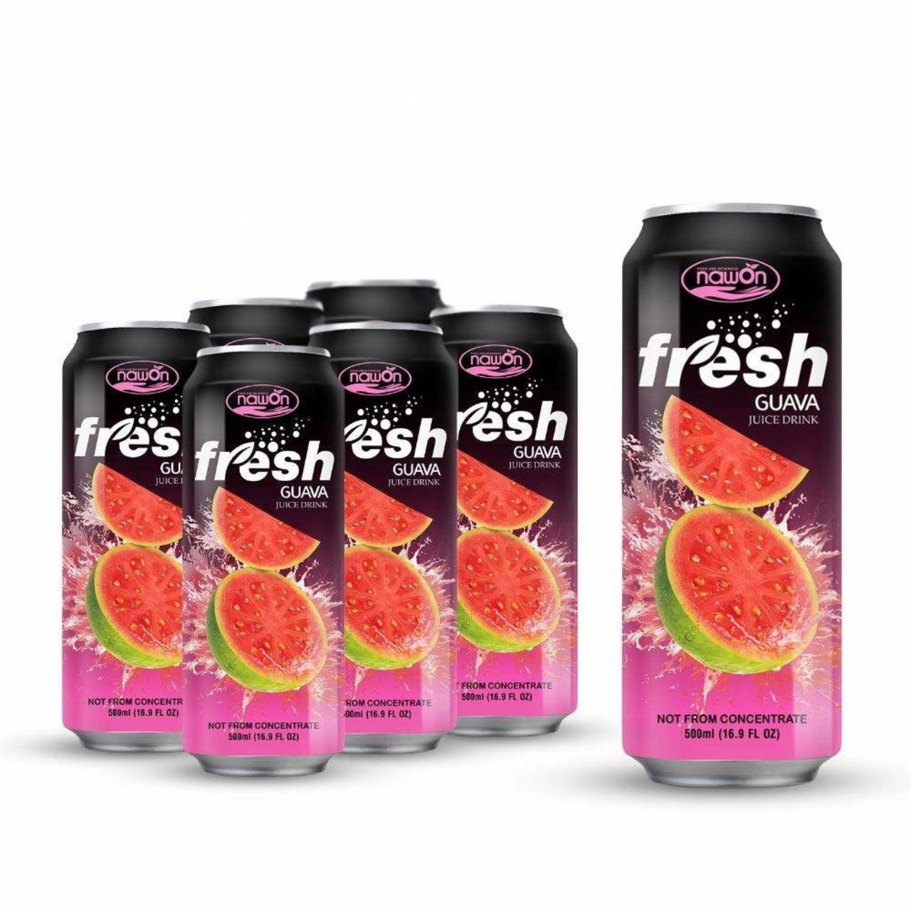 16 9 fl oz canned fresh guava juice drink