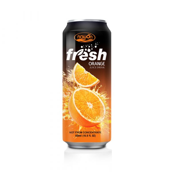 16.9 fl oz Canned Fresh Orange Juice Drink