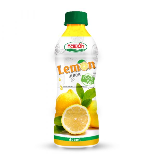 500ml NAWON Bottle 100 Pure Lemon Juice Drink