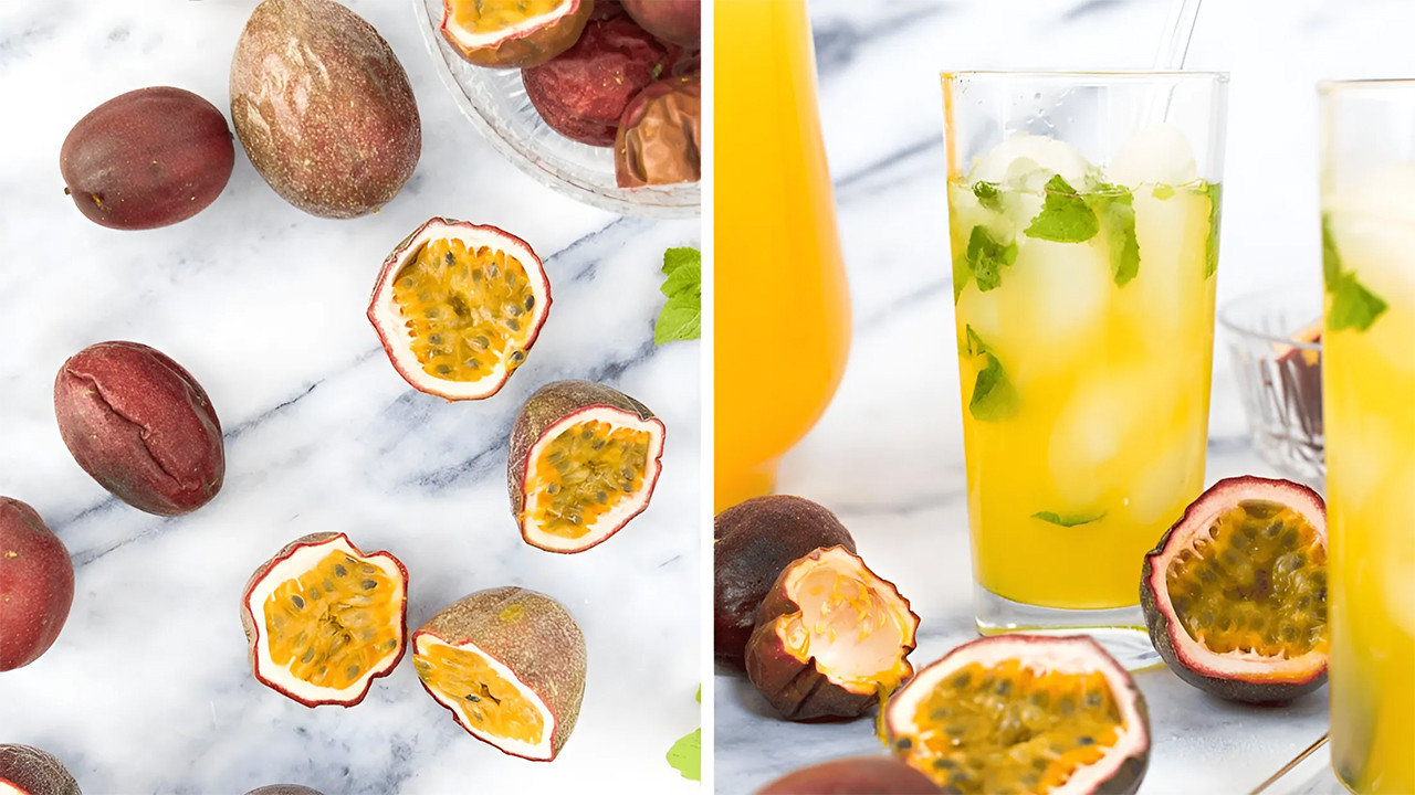 How to eat passion fruit