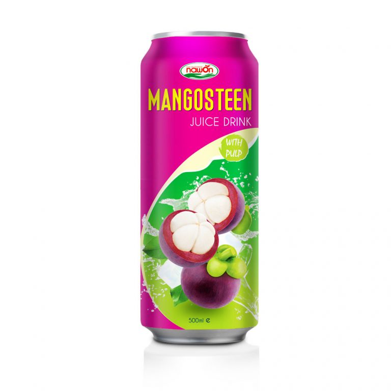 500ml NAWON Canned Mangosteen juice drink with pulp