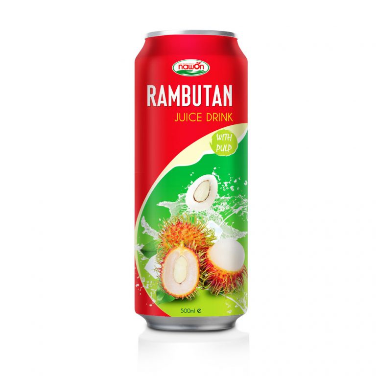 500ml NAWON Canned Rambutan juice drink with pulp