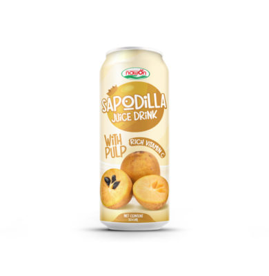 Sapodilla Juice Drink With Pulp