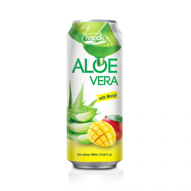 16.56fl oz NAWON Aloe vera drink with Mango