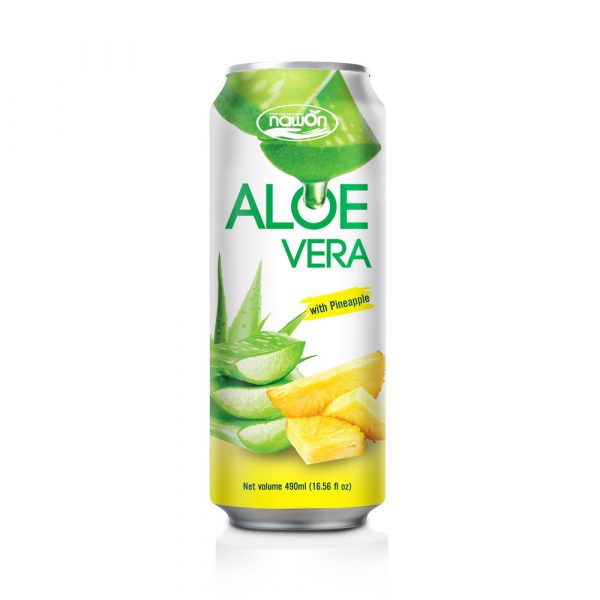 16.56fl oz NAWON Aloe vera drink with Pineapple