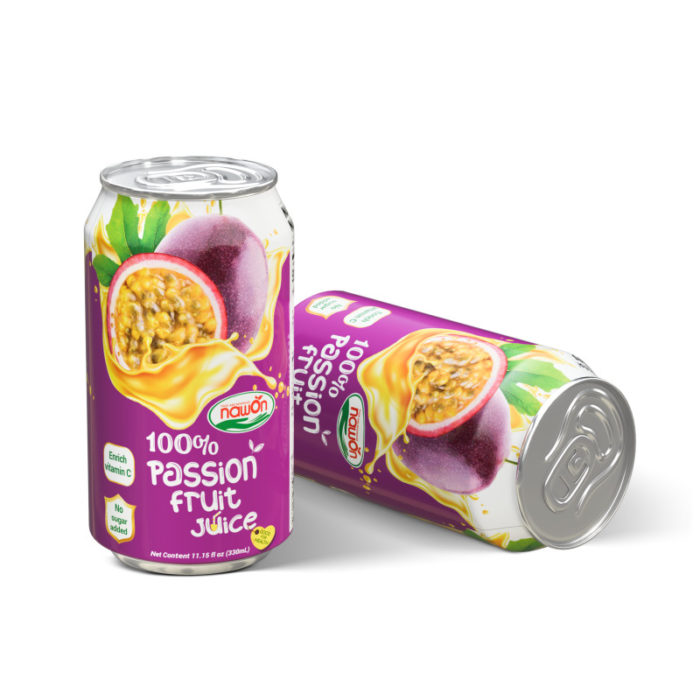 Can 330ml 100 passion juice drink enrich vitamin c