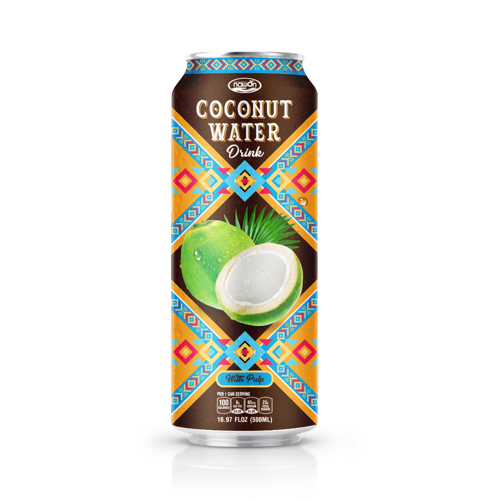 Standard can 330ml 11 18 fl oz coconut water drink with natural pulp (2)