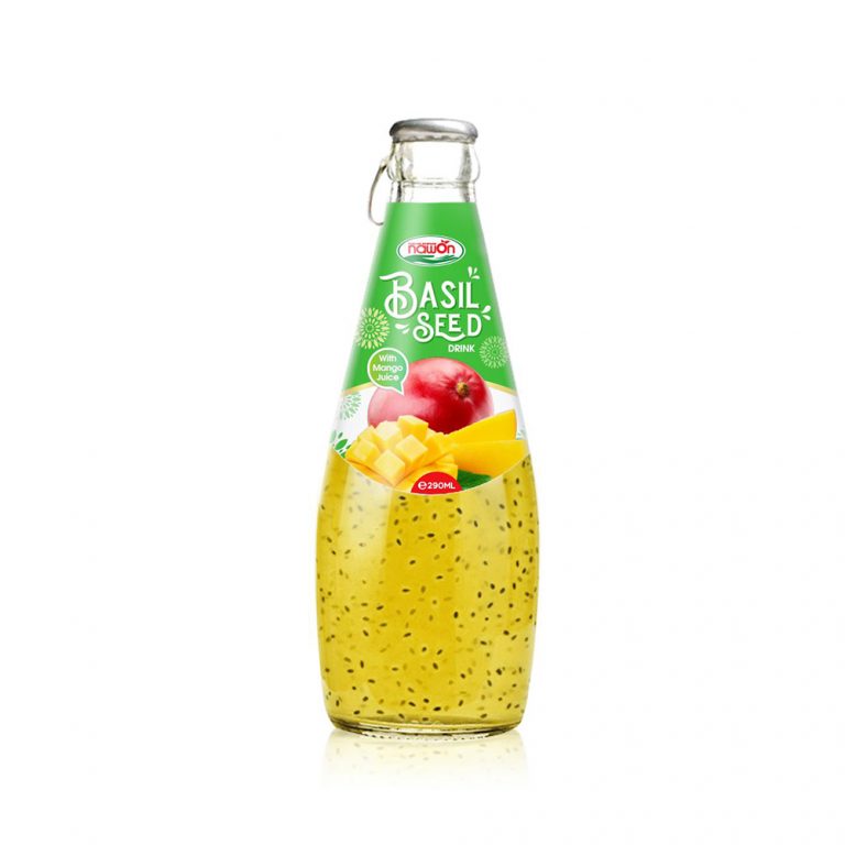 290ml basil seed drink with mango juice