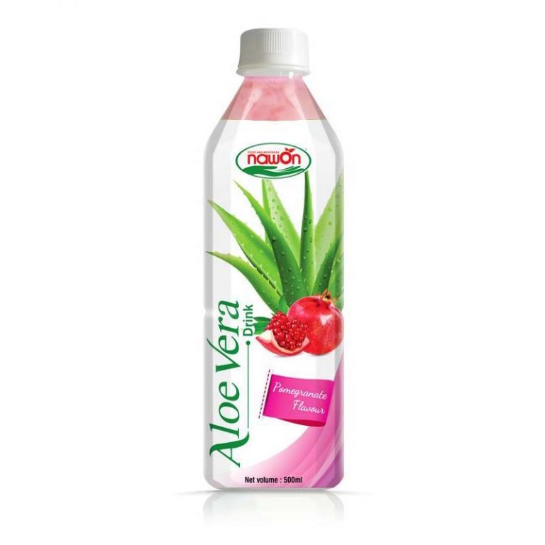 500ml NAWON Aloe vera drink with Pomegranate