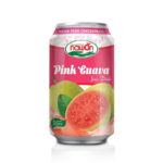 Pink Guava Juice Drink With Original Flavor | Can, 330Ml