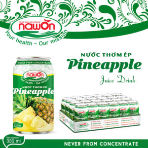pineapple juice drink with original flavor can 330ml