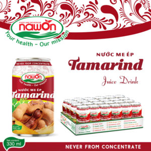 tamarind juice drink with original flavor can 330ml