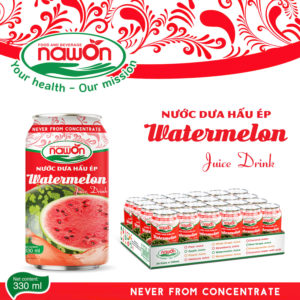 watermelon juice drink with original flavor can 330ml