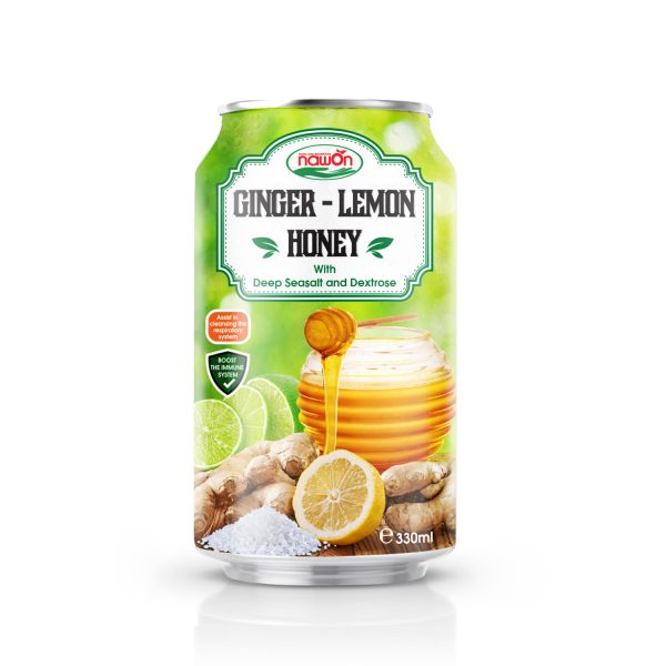 330ml Nawon ginger lemon honey with deep seasalt and