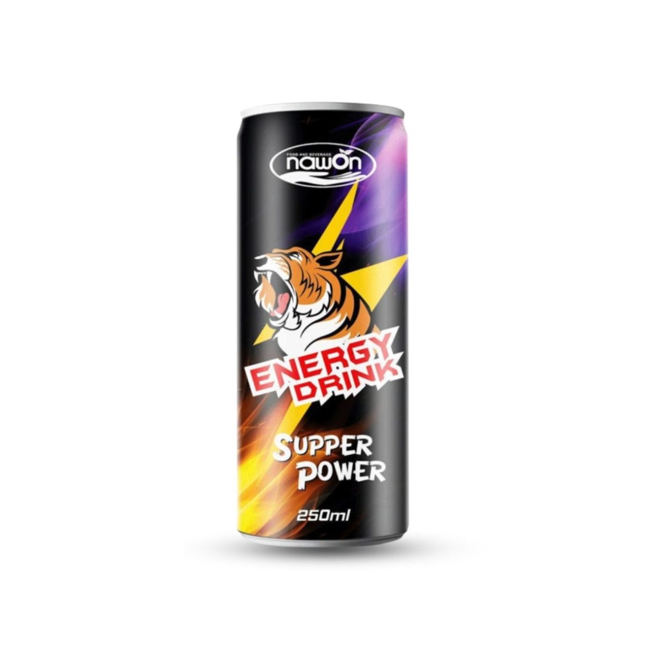 Sleek can 250 ml 8 46 fl oz sweet energy drink with tropical fruit flavor (3)