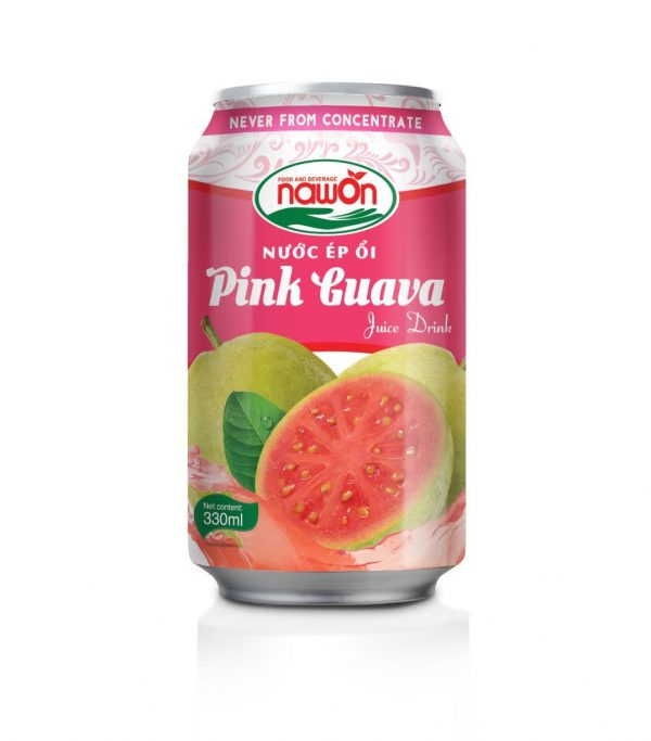 330ml pink guava juice drink