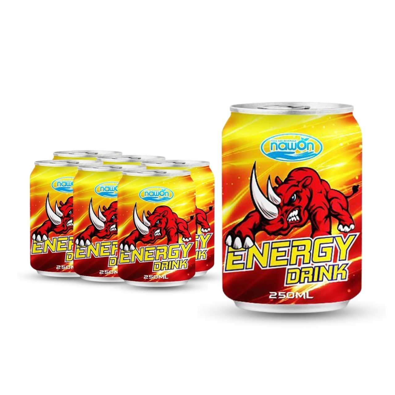 standard can 250 ml 8 46 fl oz rhino energy drink with tropical fruit flavor (1)