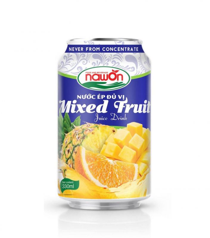 330 ml Mixed juice drink never from concentrate