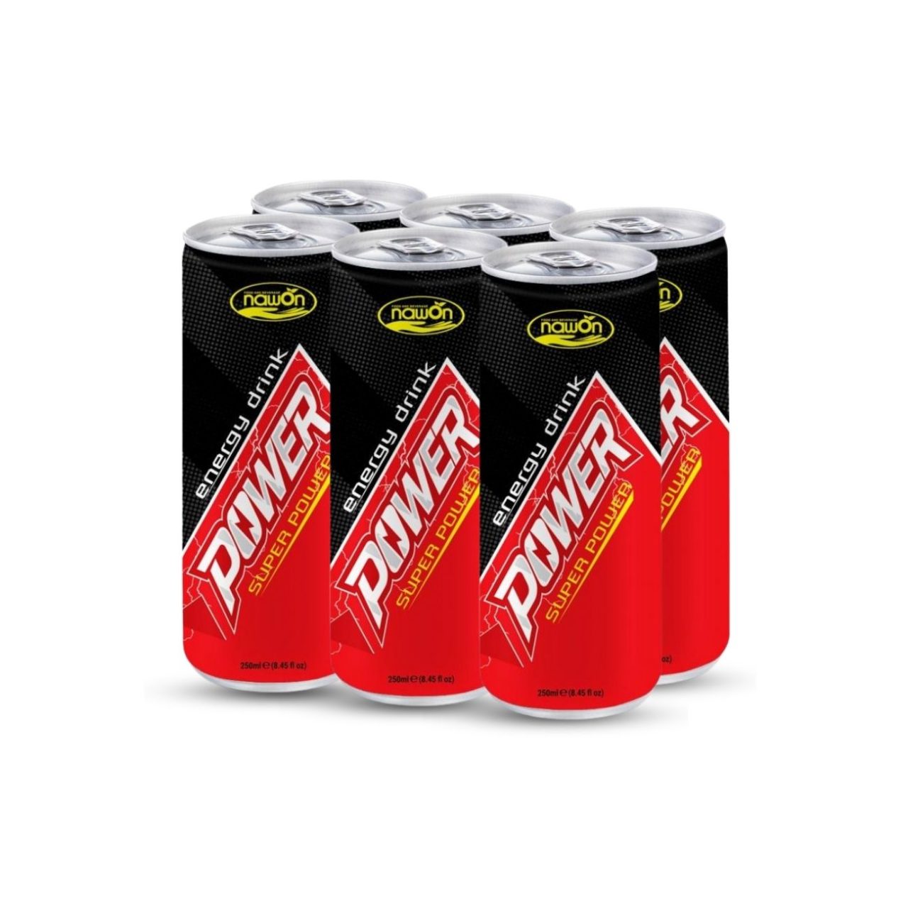 can 250 ml 8 46 fl oz energy drink power with tropical fruit flavor (2)