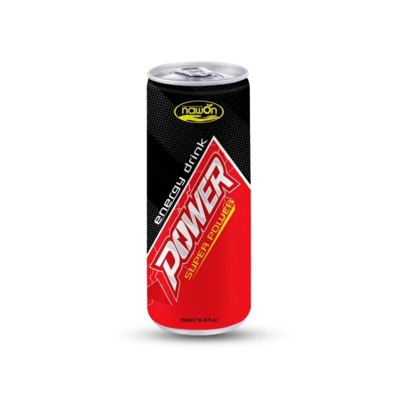 Can 250 ml 8 46 fl oz energy drink power with tropical fruit flavor (3)