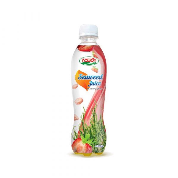 330ml NAWON Seaweed Juice Strawberry Flavor 1