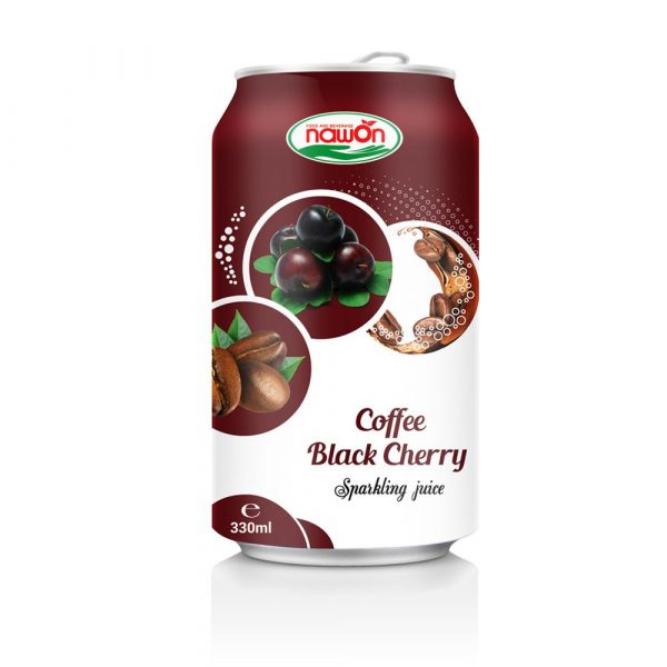 330ml Nawon Sparkling Juice Coffee Black Cherry