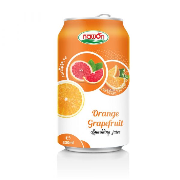 330ml Nawon Sparkling Juice Orange Grapefruit