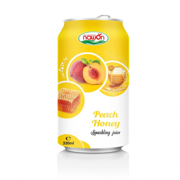 330ml Nawon Sparkling Juice Peach Honey