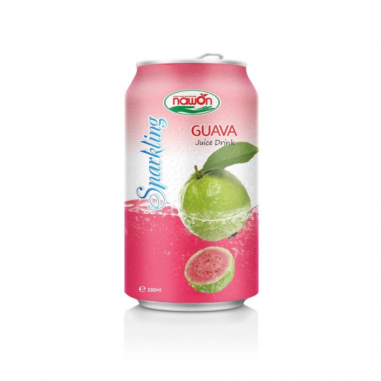 330ml Nawon sparkling guava juice drink 2