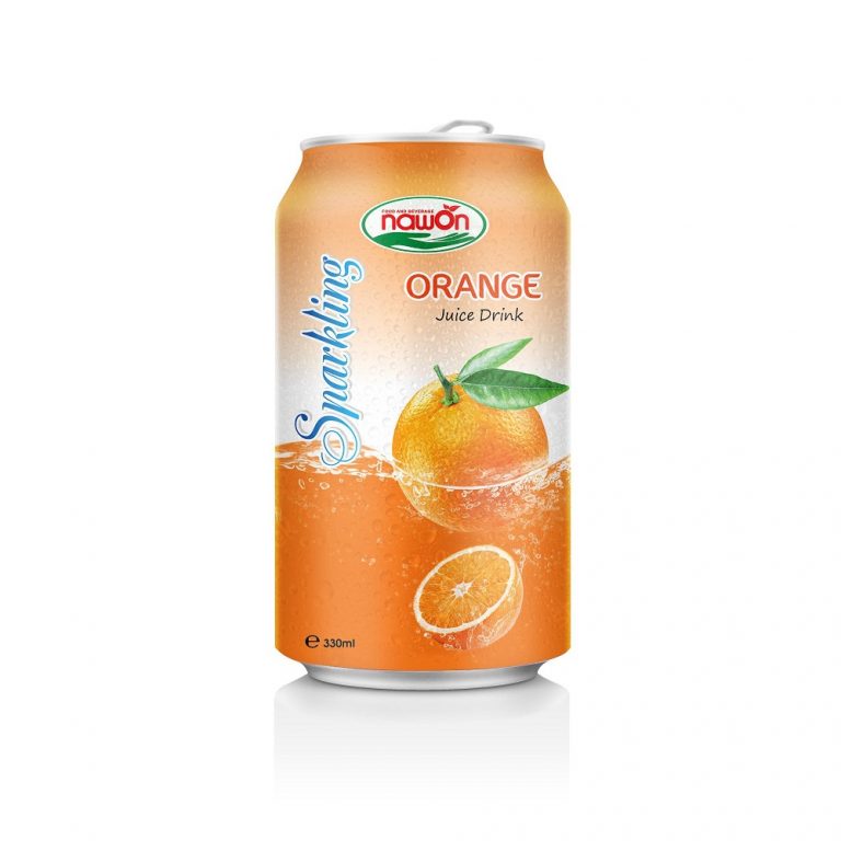 330ml Nawon sparkling orange juice drink 2