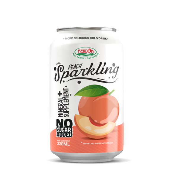 Product Sparkling Peach Flavor 330ml 2024