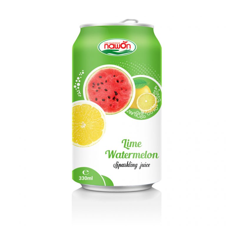 330ml Nawon Sparkling Juice Lime Watermelon