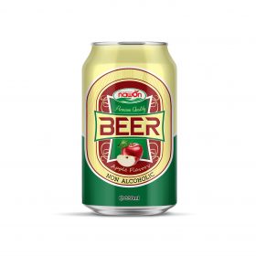 330ml Beer Non Alcoholic Apple Flavor