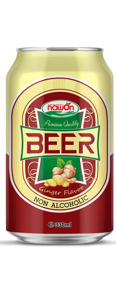 330ml Beer non alcoholic ginger flavor